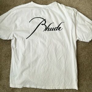 RHUDE White T SHIRT XL